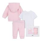 Vest + broek + t-shirt set BOSS 
                    GIRL