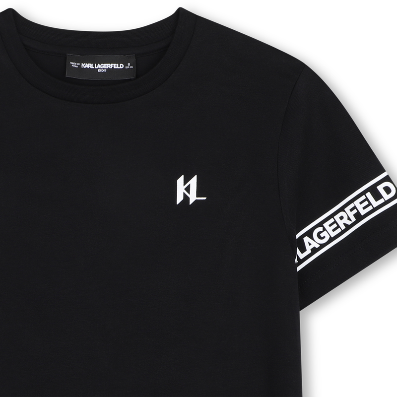 T-shirt met korte mouwen KARL LAGERFELD KIDS 
                        BOY