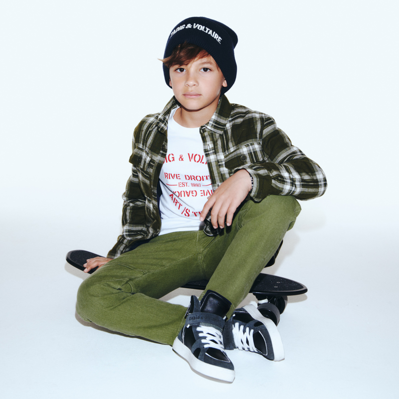 Chemise matelass&eacute;e en coton ZADIG & VOLTAIRE 
                        GARCON