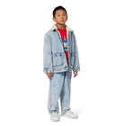 Omkeerbare jas met drukknopen KENZO KIDS 
                    BOY