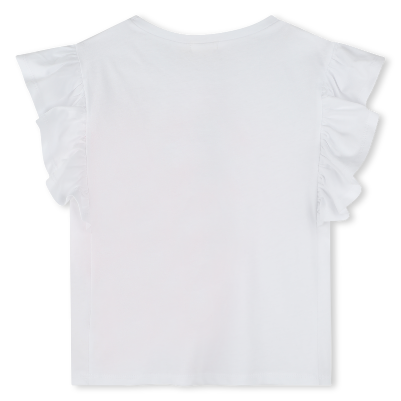 T-shirt met ruches aan de mouw BILLIEBLUSH 
                        GIRL