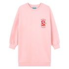 Robe droite avec broderies KENZO KIDS 
                    FILLE