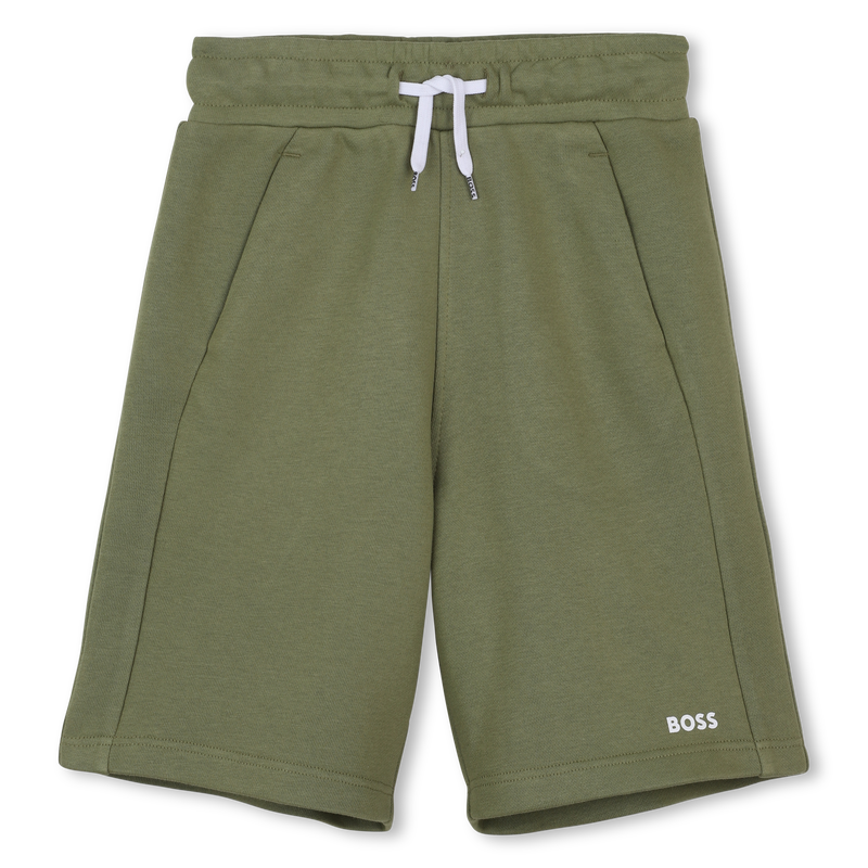 Bermuda en molleton uni BOSS 
                        GARCON