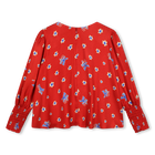 Blouse fluide imprim&eacute;e KENZO KIDS 
                    FILLE