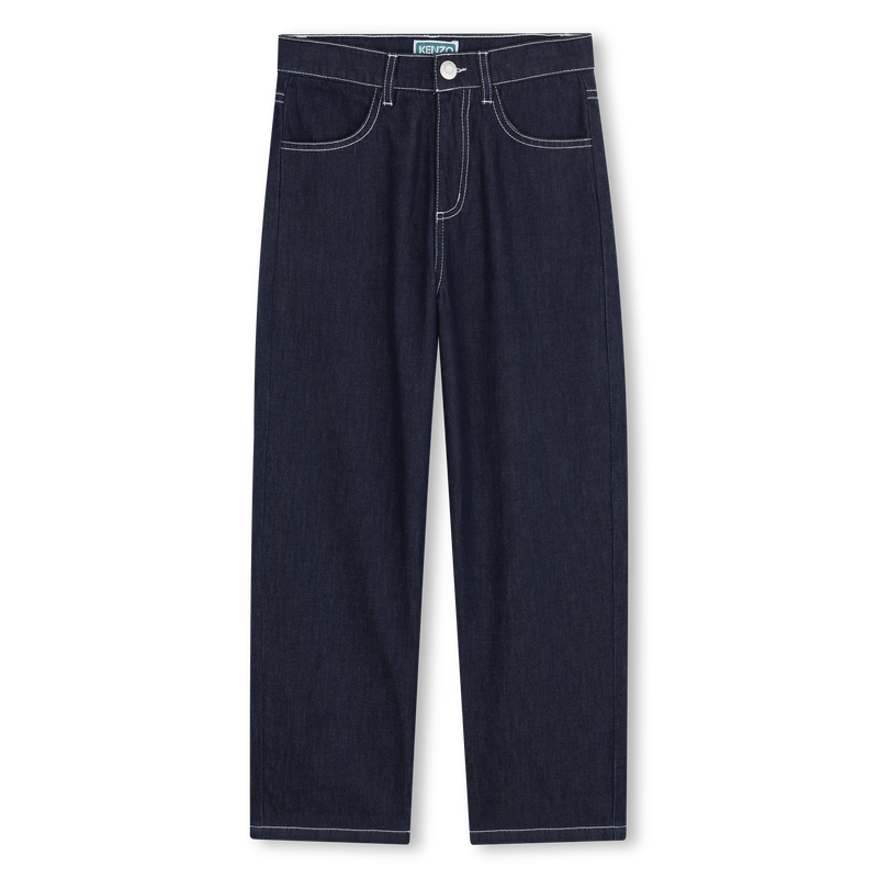 Jeans met rechte pasvorm KENZO KIDS 
                        BOY
