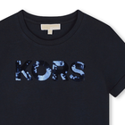 Katoenen T-shirt korte mouw MICHAEL KORS 
                    GIRL