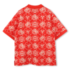 Polo imprim&eacute; en coton piqu&eacute; KENZO KIDS 
                    GARCON