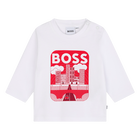 T-shirt avec imprim&eacute; BOSS 
                    GARCON