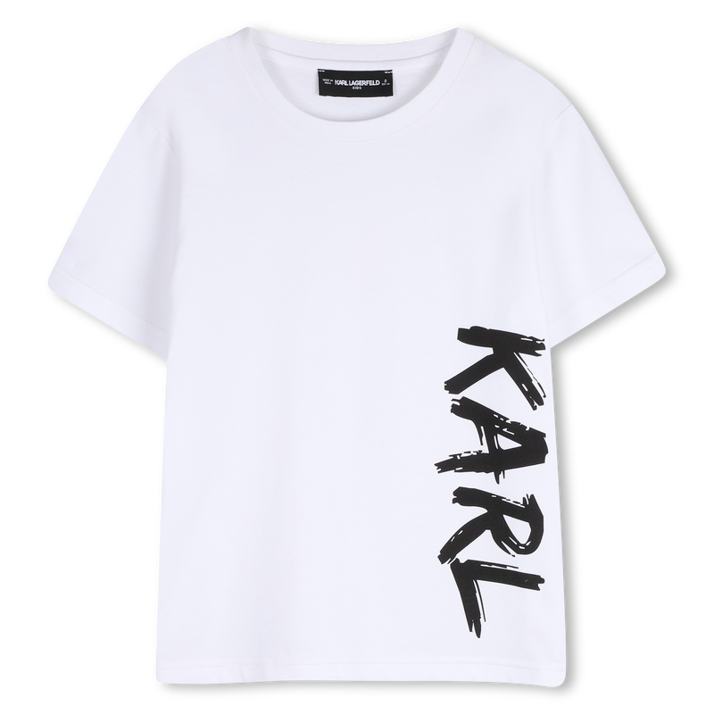 T-SHIRT MANCHES COURTES KARL LAGERFELD KIDS 
                        GARCON