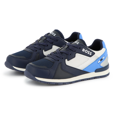 Retro sneakers met veters BOSS BOY