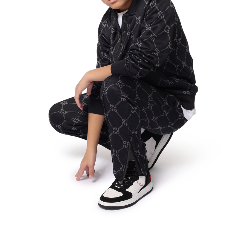 Joggingvest van fleece HUGO 
                        BOY