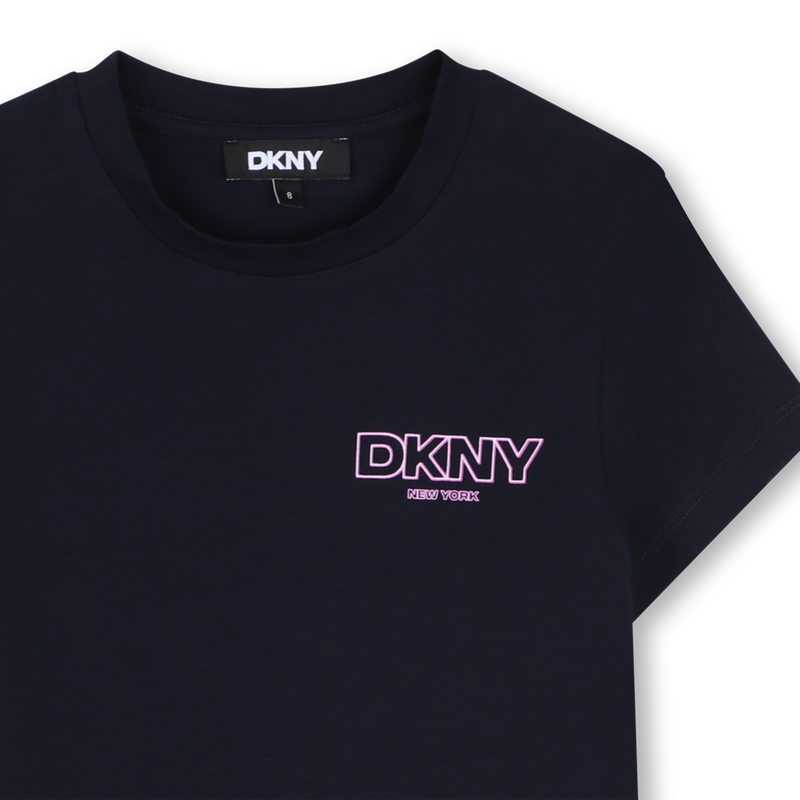 T-shirt met korte mouwen DKNY 
                        GIRL
