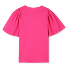 Effen T-shirt met korte mouwen KENZO KIDS 
                    GIRL