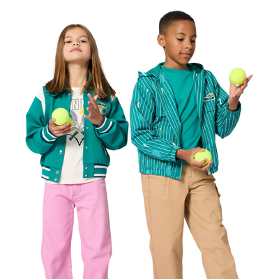 T-SHIRT MET KORTE MOUWEN KIDS AROUND GIRL