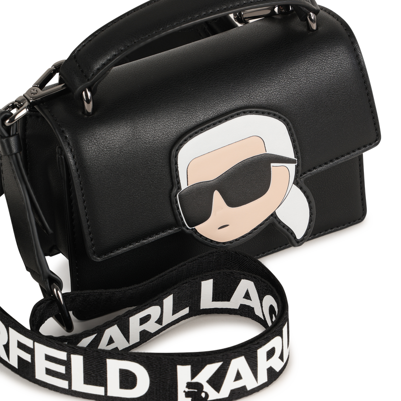 Sac à main en textile enduit grain fin KARL LAGERFELD KIDS 
                        FILLE