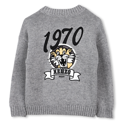 Cardigan tricot KENZO KIDS GARCON