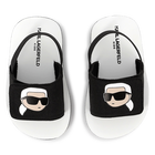 Sandales l&eacute;g&egrave;res &agrave; fermeture KARL LAGERFELD KIDS 
                    UNISEXE