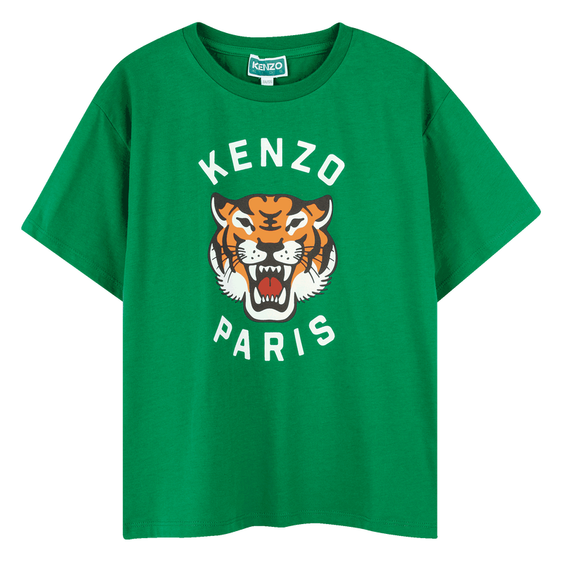 Katoenen T-shirt met print KENZO KIDS 
                        BOY