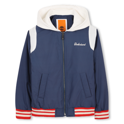 FLEECE JAS MET CAPUCHON TIMBERLAND BOY