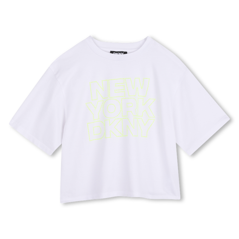 Tee-shirt manches courtes DKNY 
                        FILLE