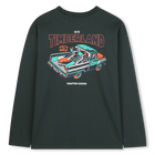 Jersey T-shirt met lange mouwen TIMBERLAND 
                    BOY