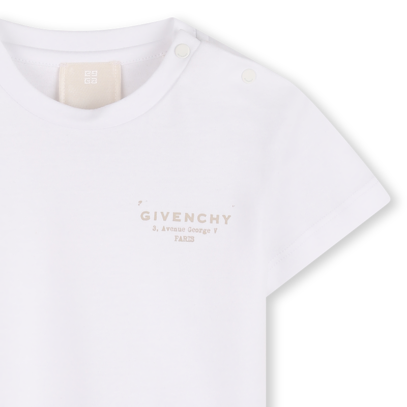 TEE-SHIRT MANCHES COURTES GIVENCHY 
                        FILLE