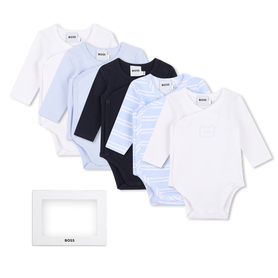 Set van 5 rompers BOSS BOY