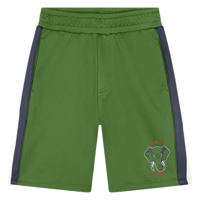 Bermuda &agrave; taille &eacute;lastiqu&eacute;e KENZO KIDS UNISEXE