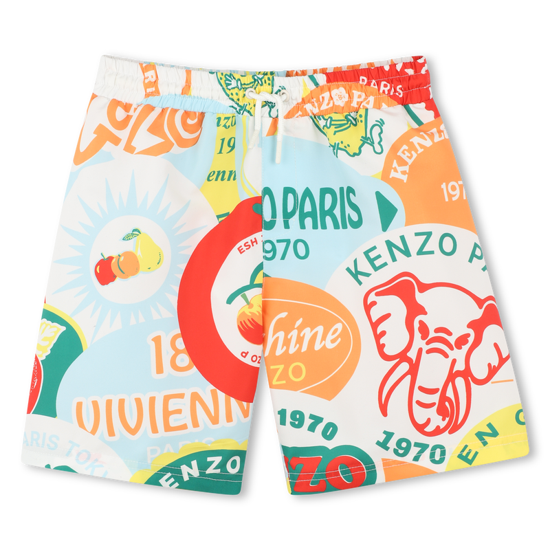 Zwemshort met print KENZO KIDS 
                        BOY