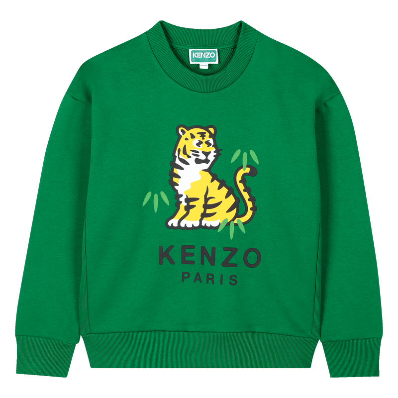 Sweat-shirt avec imprim&eacute; KENZO KIDS 
                        GARCON