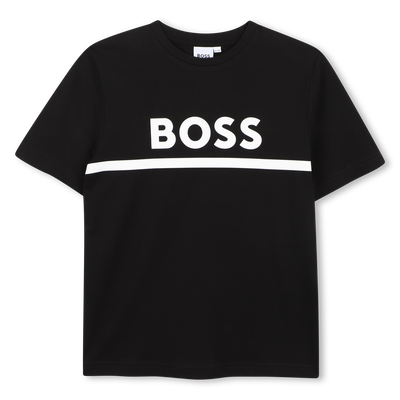 TEE-SHIRT MANCHES COURTES BOSS GARCON