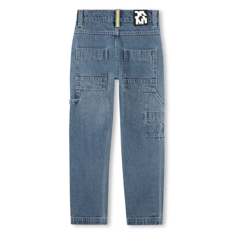 Jean &agrave; taille r&eacute;glable DKNY 
                        UNISEXE