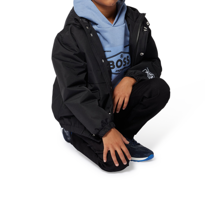 Sweat-shirt &agrave; capuche BOSS GARCON