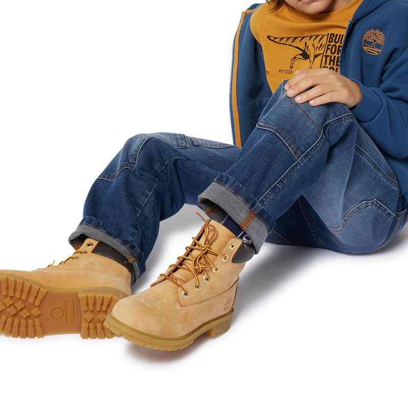 T-shirt met print en opschrift TIMBERLAND 
                        BOY