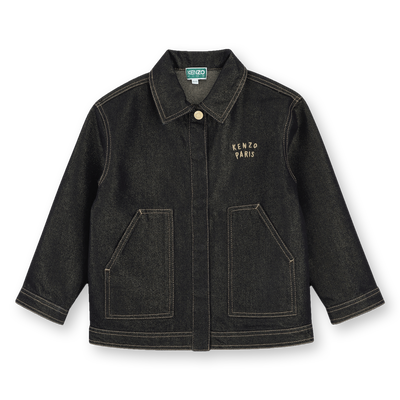 Veste en denim KENZO KIDS FILLE