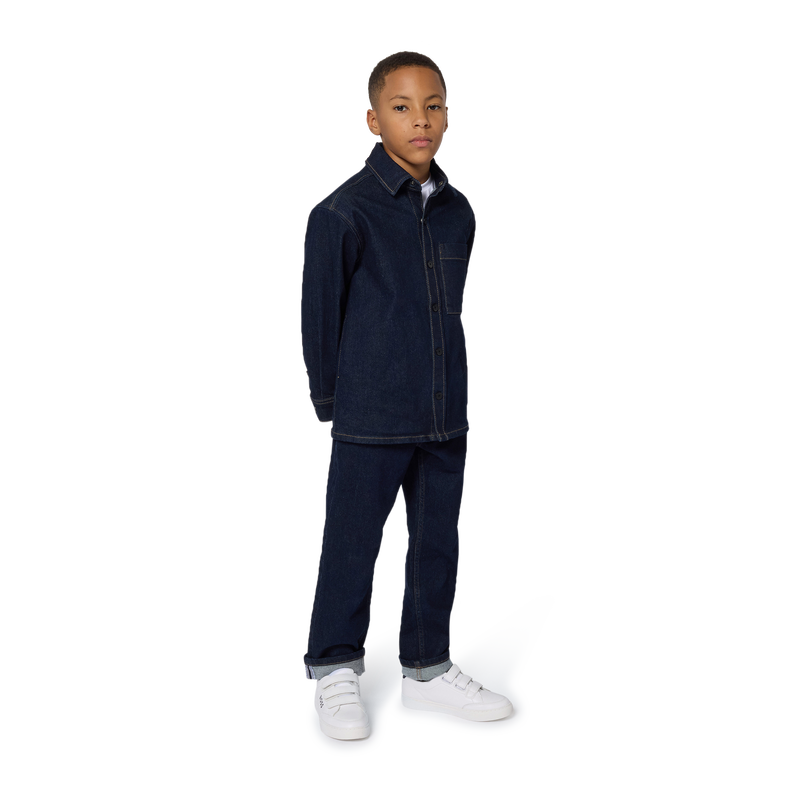 Denim overhemd BOSS 
                        BOY