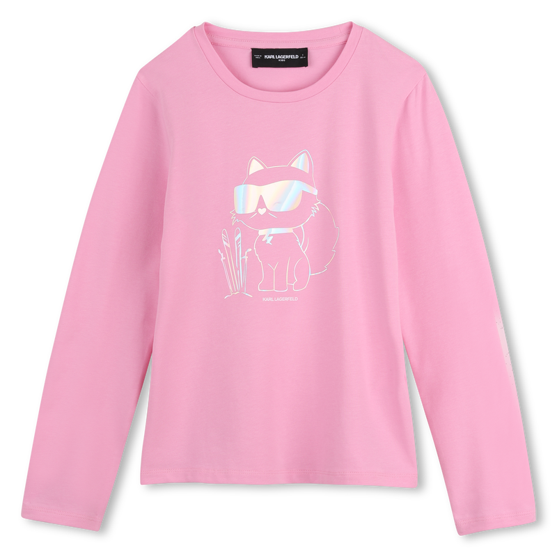 Tee-shirt manches longues KARL LAGERFELD KIDS 
                        FILLE