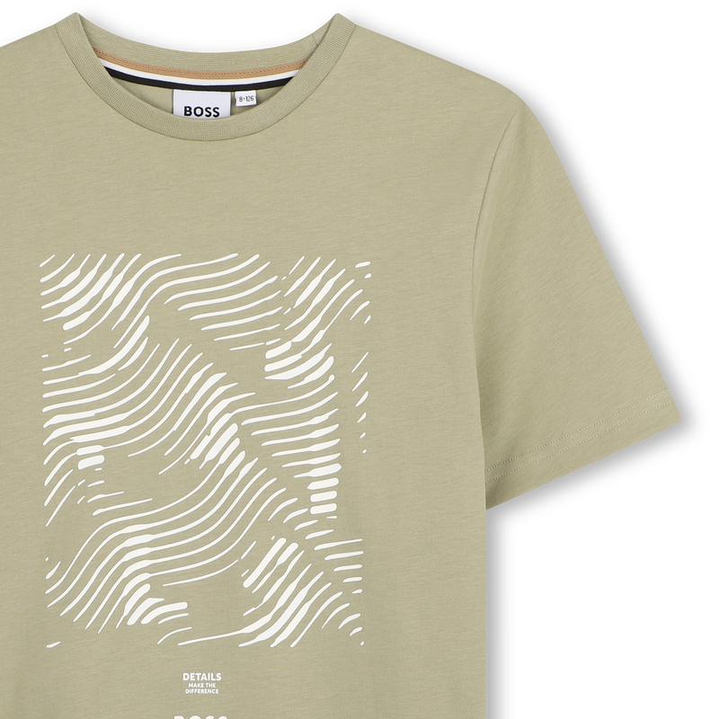 T-shirt met korte mouwen BOSS 
                        BOY