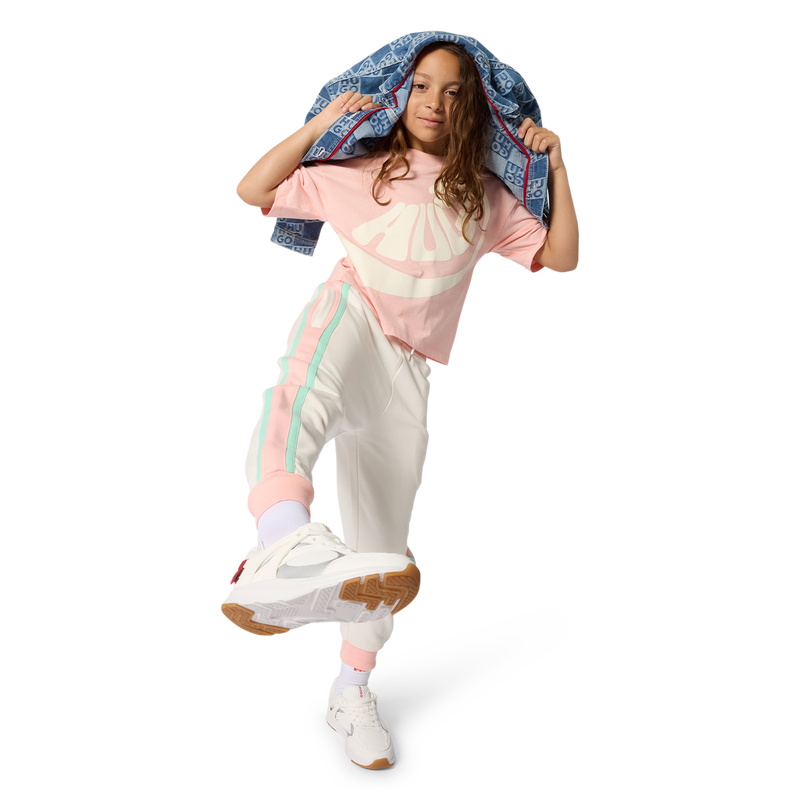 BASKET &Agrave; LACETS HUGO 
                    FILLE