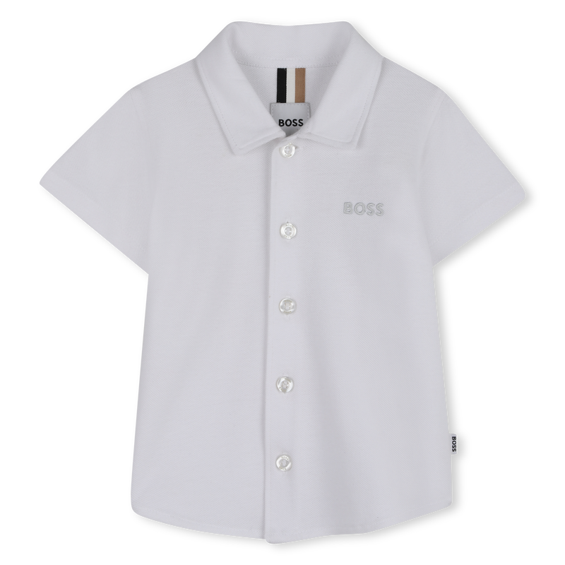 CHEMISE MANCHES COURTES BOSS 
                        GARCON