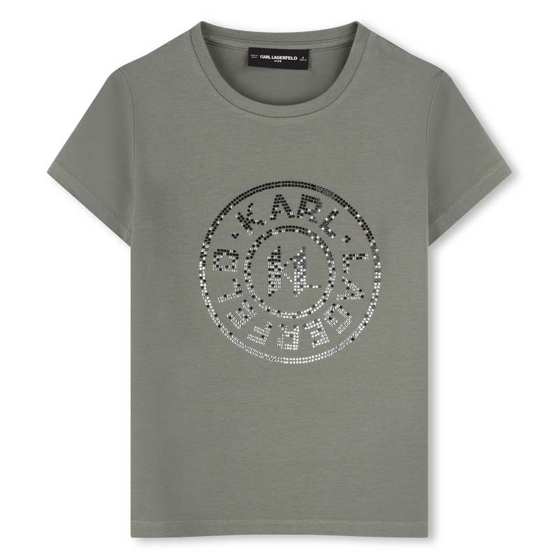 T-shirt avec illustrations KARL LAGERFELD KIDS 
                        FILLE