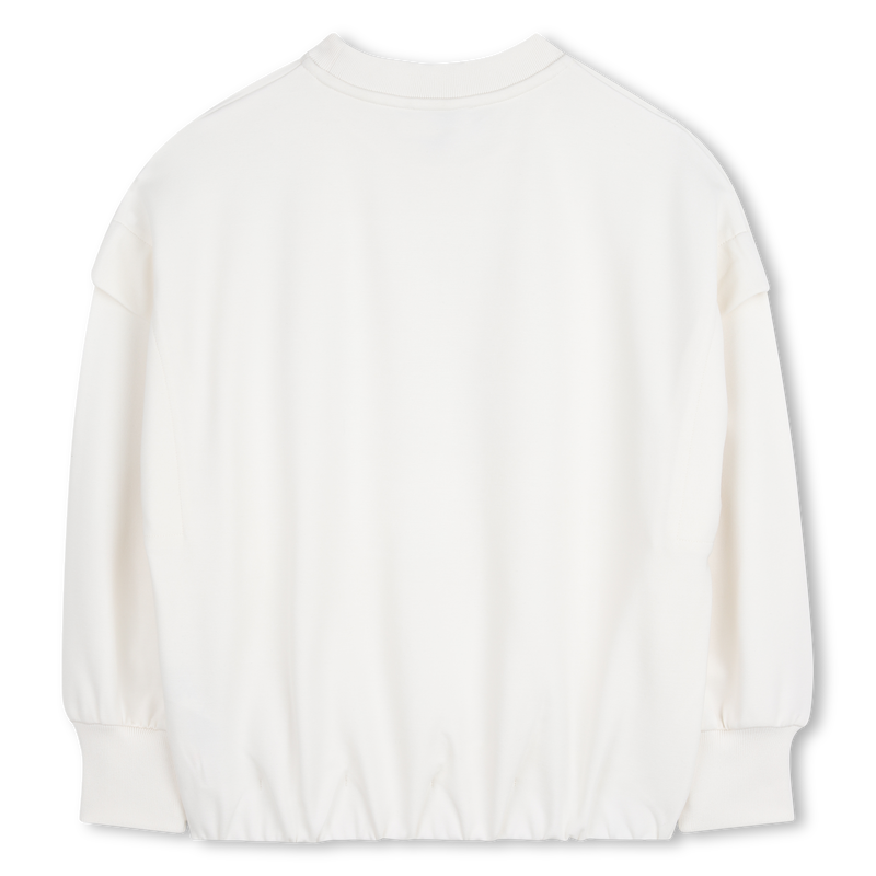SWEAT MANCHES FANTAISIE DKNY 
                        FILLE