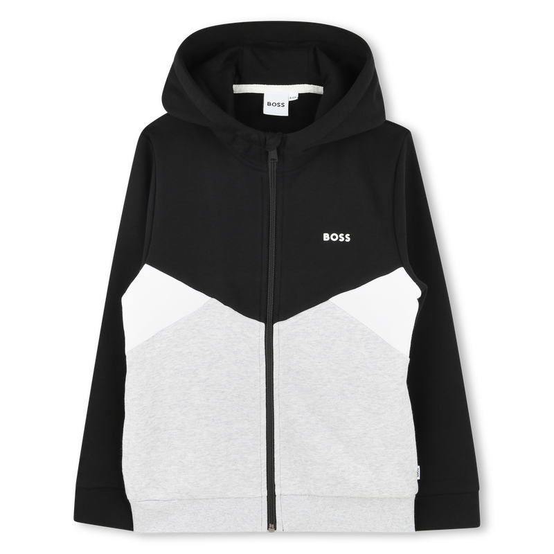 Vest met rits en capuchon BOSS 
                        BOY