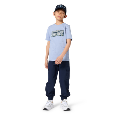 T-shirt met korte mouwen BOSS JONGEN