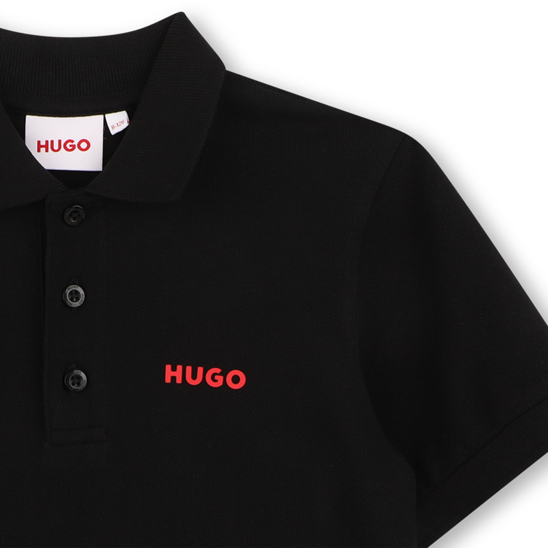 POLO MANCHES COURTES HUGO 
                        GARCON
