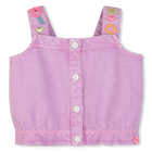 Ensemble d&eacute;bardeur + short BILLIEBLUSH 
                    FILLE