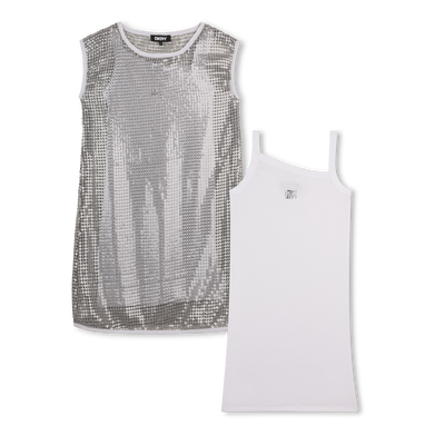 Robe a manches courtes DKNY FILLE