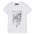 T-shirt met korte mouwen KARL LAGERFELD KIDS 
                    GIRL