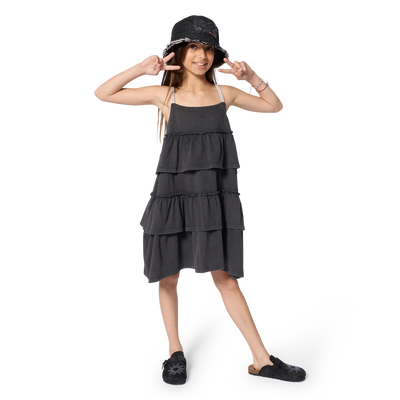 Robe &agrave; volants &agrave; bretelles BILLIEBLUSH FILLE