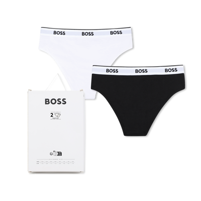 SET VAN 2 SLIPJES BOSS GIRL